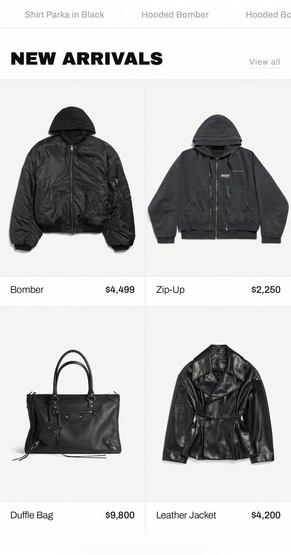 Premium Collection Grid — Mobile